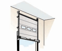 ?雙層彩鋼板保溫工業提升門插圖3