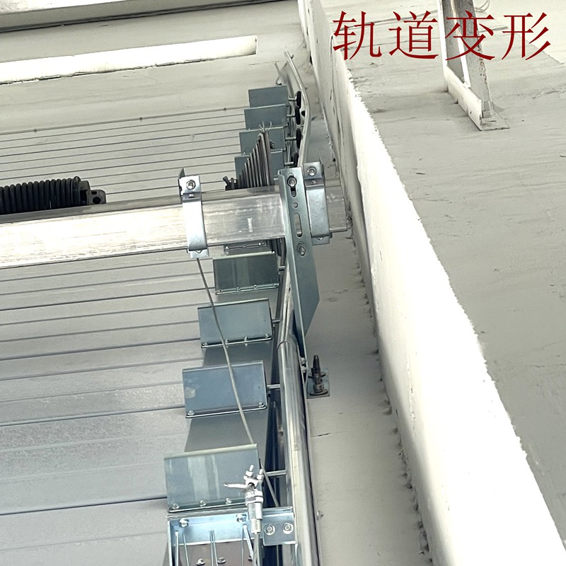 提升門鋼絲繩脫落怎么修？插圖